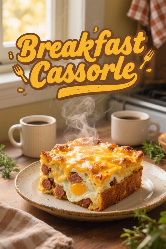 savory breakfast casserole recipe