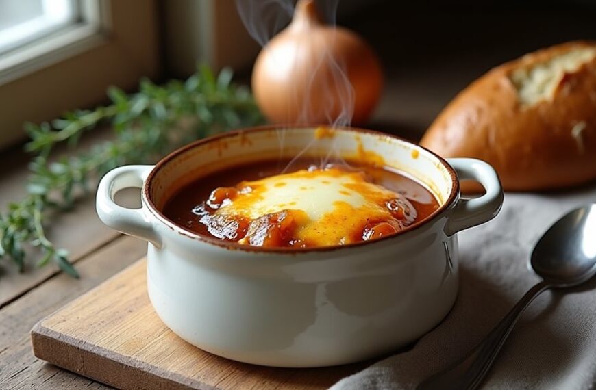 savory caramelized onion broth