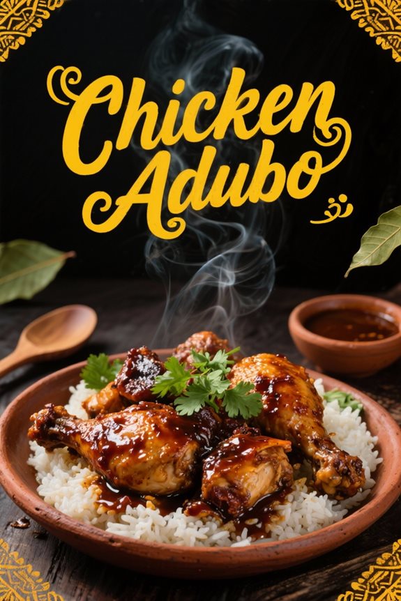 savory chicken adobo recipe