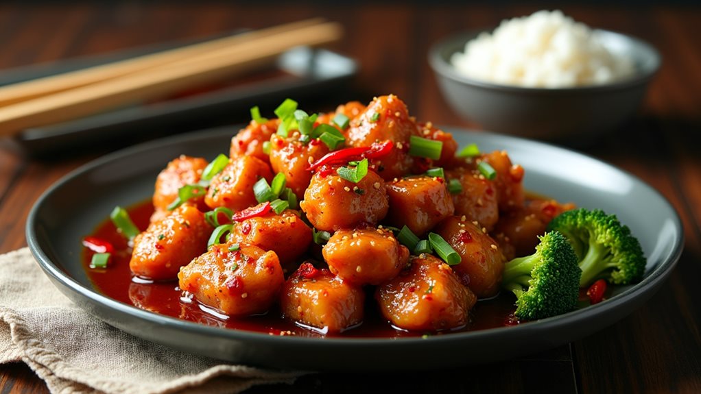 savory chinese chicken dish