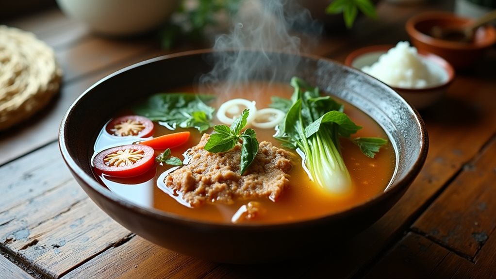 savory filipino sour soup