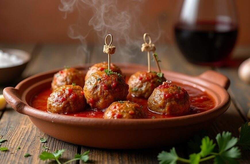 savory ground meat balls