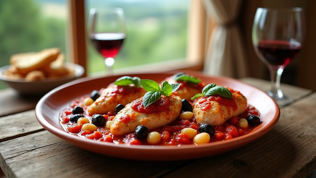 savory italian chicken dish