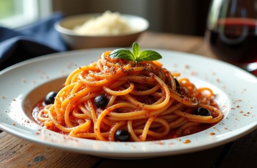 savory italian pasta dish