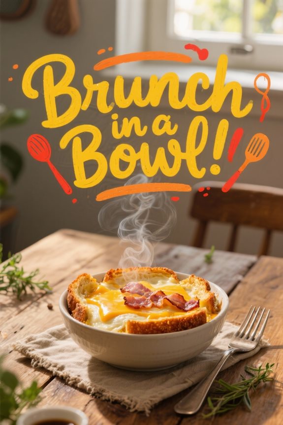 savory overnight breakfast bowl