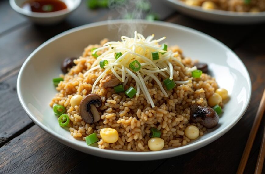 savory pork fried rice