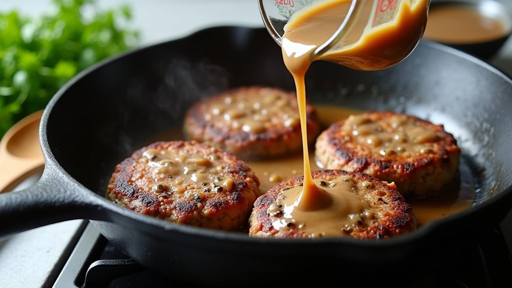 savory salisbury steak recipe