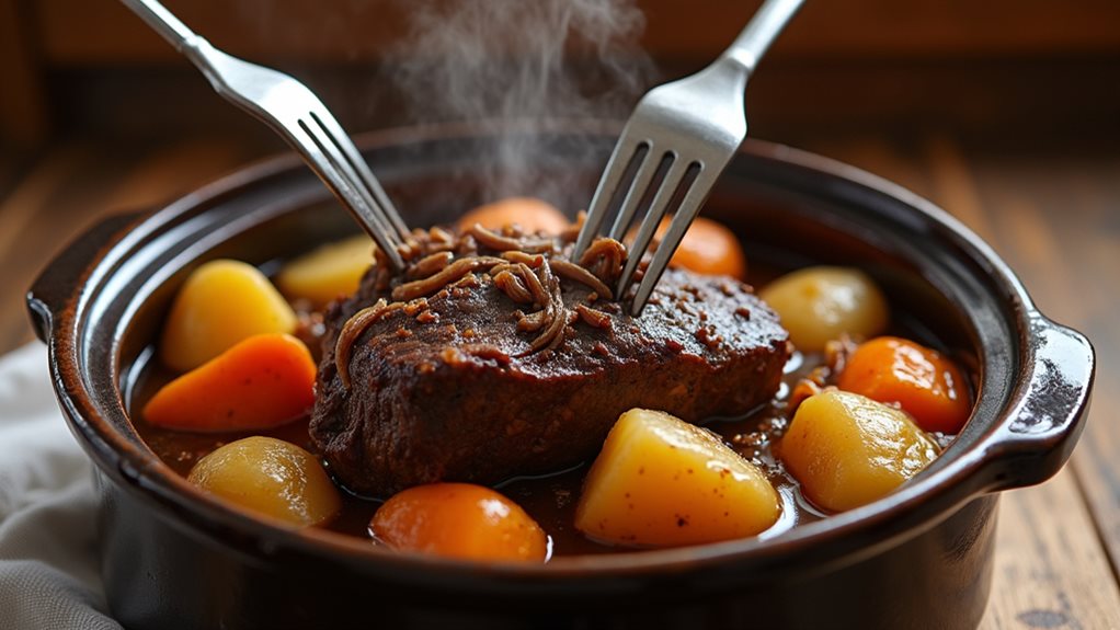 savory slow cooked beef recipe