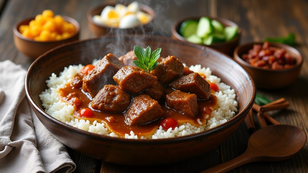 savory spiced beef dish