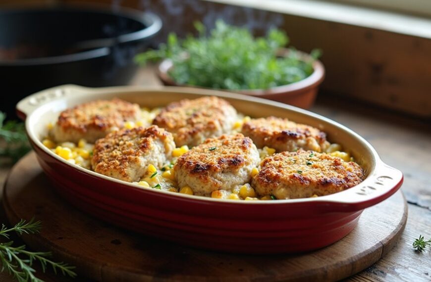 savory stuffing with chops