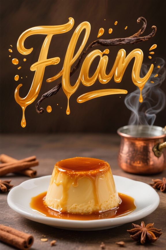 silky caramel flan delight