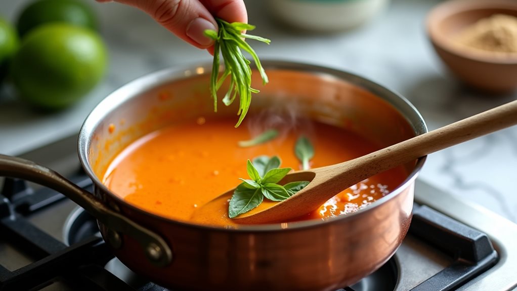 silky thai coconut curry