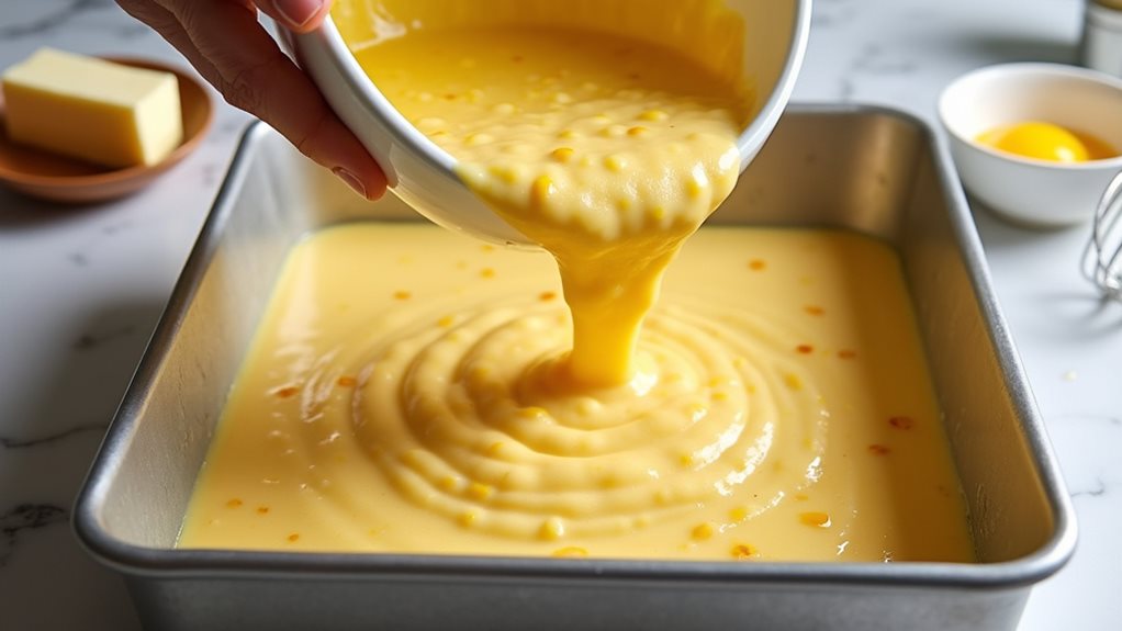 simple and delicious corn pudding