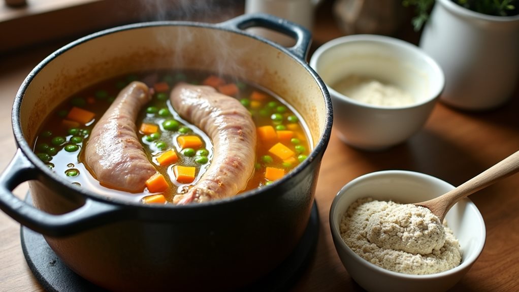 soothing turkey neck fricassee