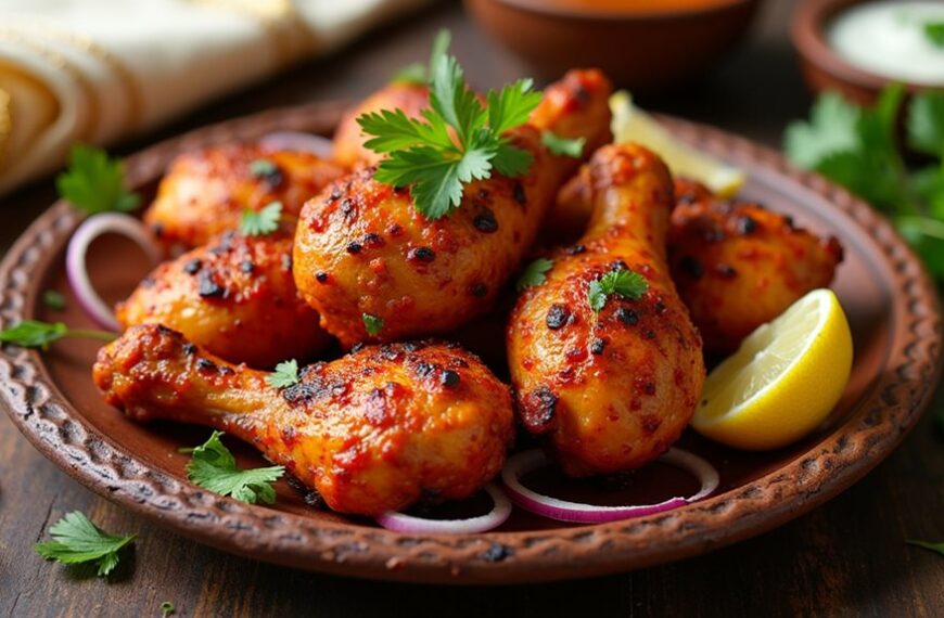 spiced grilled chicken dish
