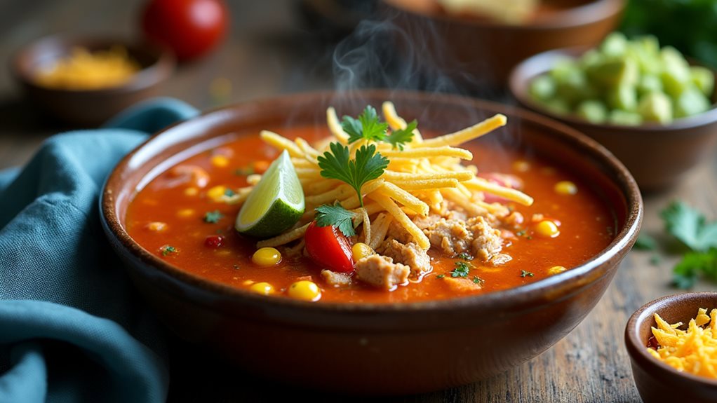spicy chicken soup recipe