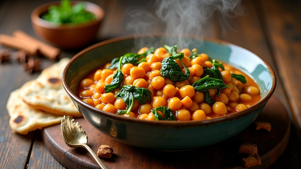 spicy chickpea curry recipe