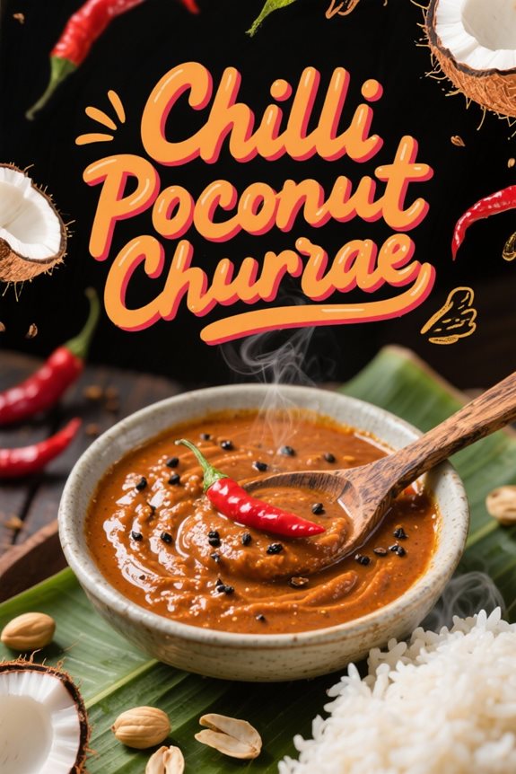 spicy coconut peanut chutney recipe