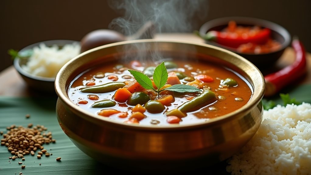 spicy lentil vegetable stew