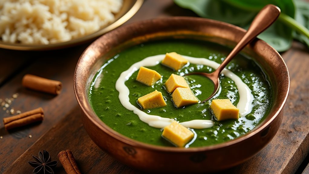spinach and cheese dish