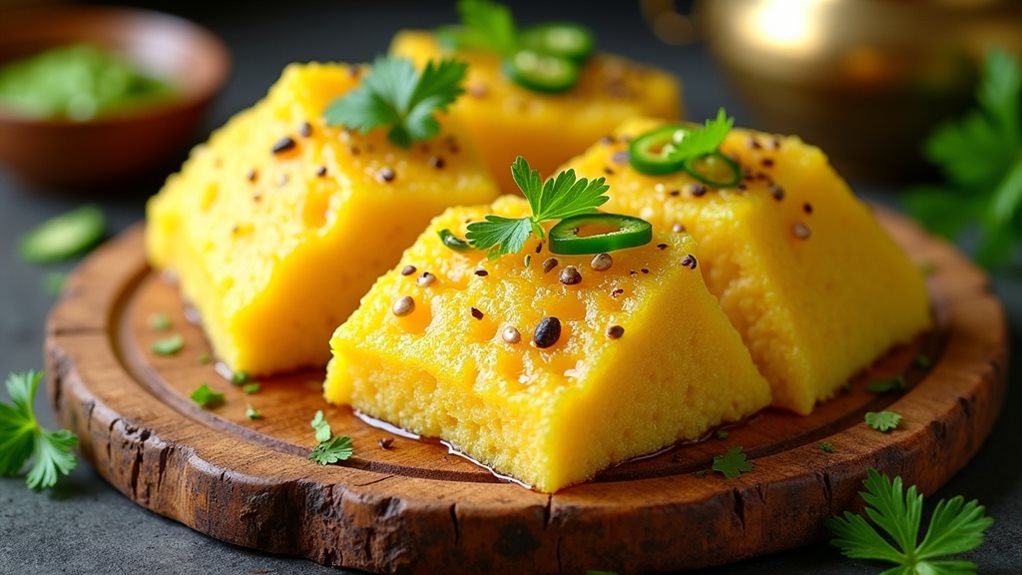 steamed savory gram cake