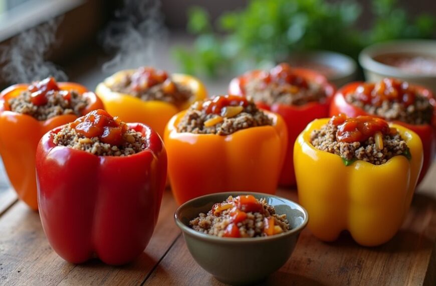stuffed peppers recipe instructions