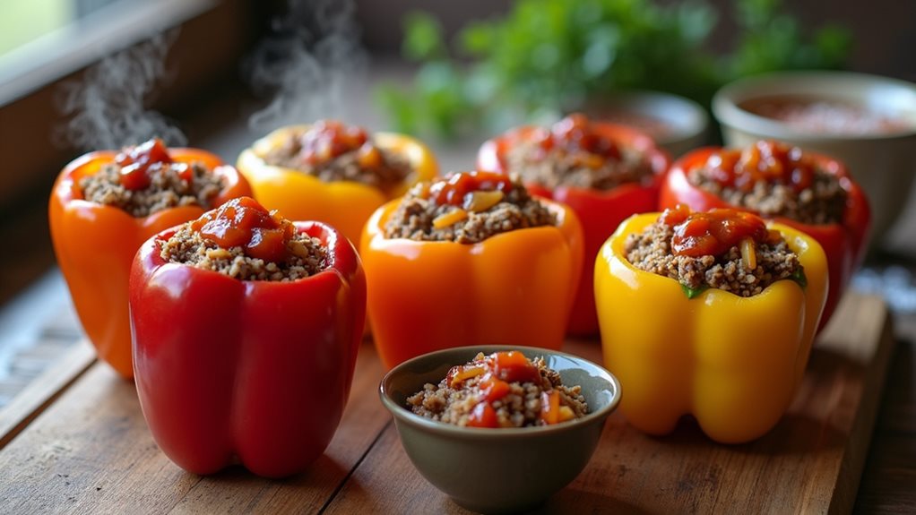 stuffed peppers recipe instructions