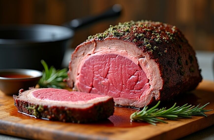 succulent roast beef dish