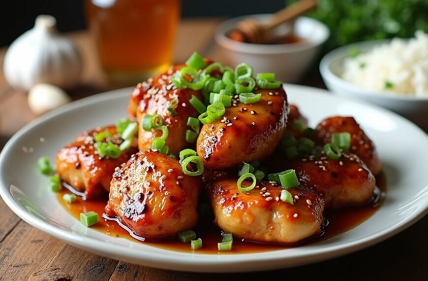 sweet and savory chicken