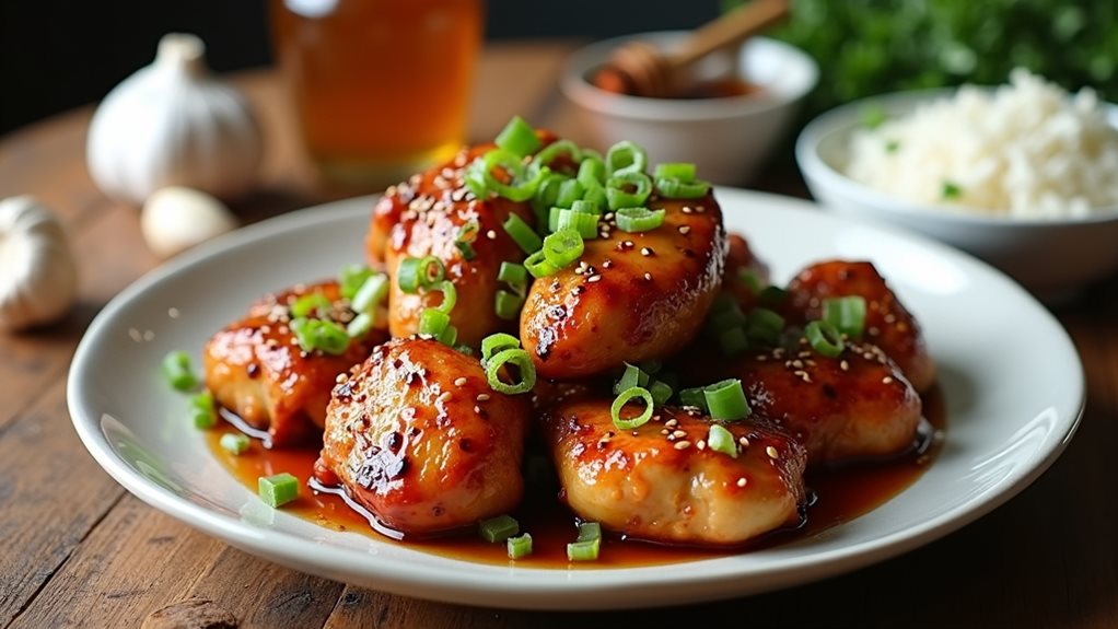 sweet and savory chicken