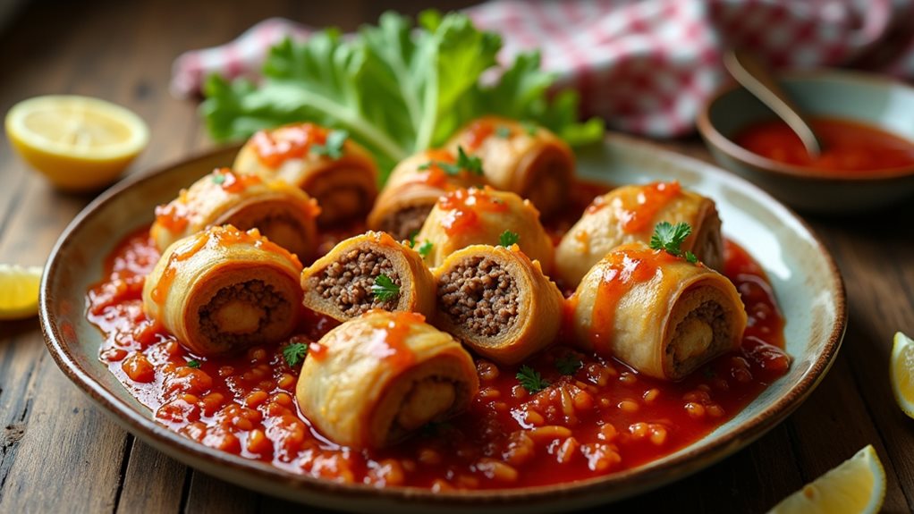 sweet and sour cabbage dish