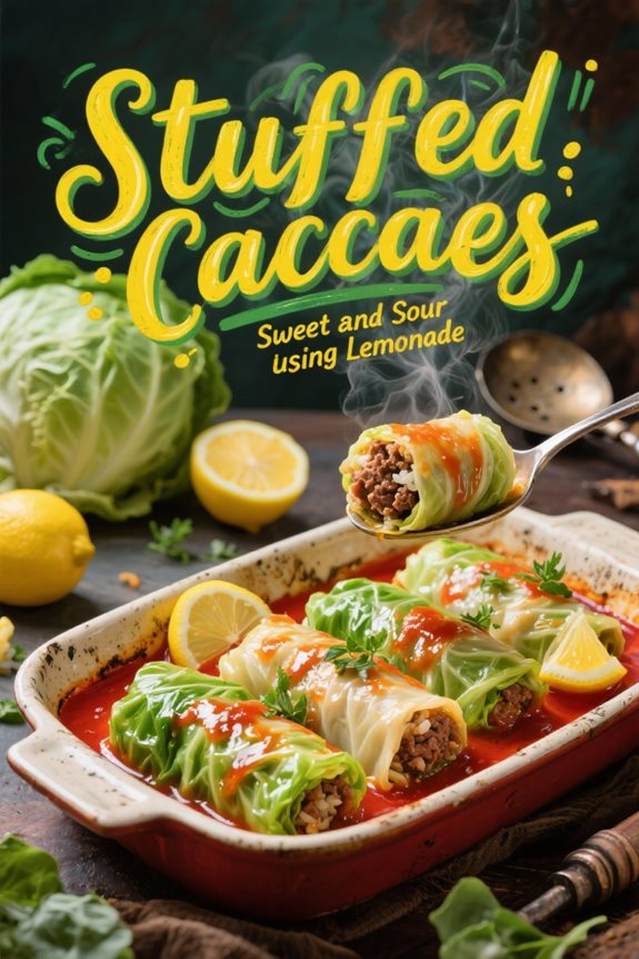 sweet and sour cabbage rolls