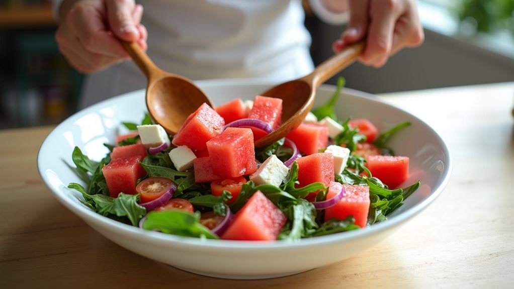 sweet salty refreshing salad