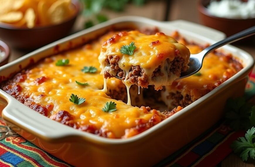 taco casserole recipe instructions