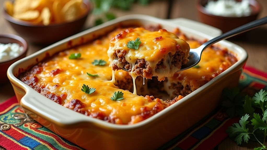 taco casserole recipe instructions