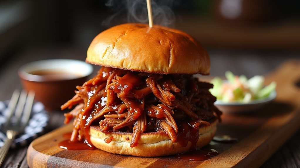 tender flavorful slow cooked pork
