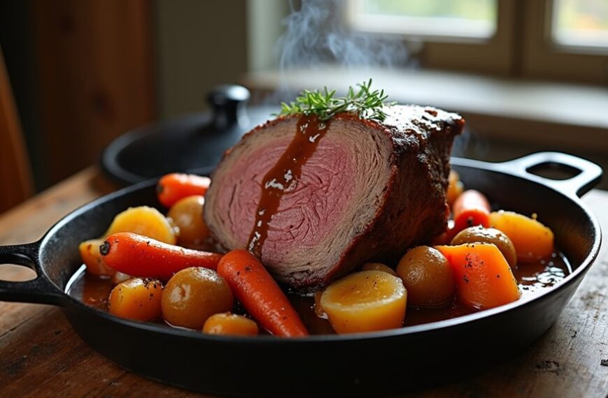 tender slow cooked beef