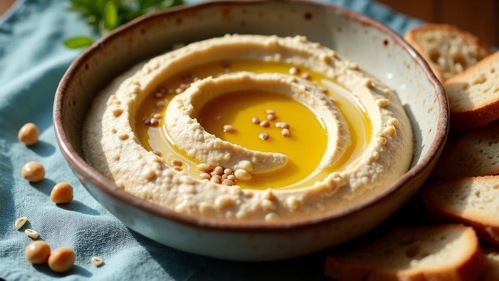 toasted sesame seed hummus