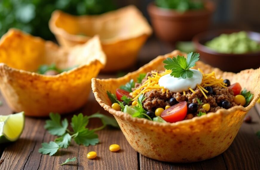 tortilla salad bowl shells
