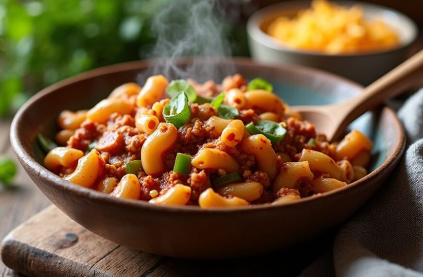 turkey chili macaroni recipe