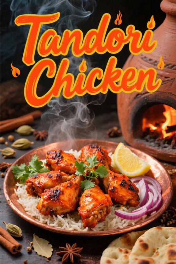 vibrant tandoori chicken delight