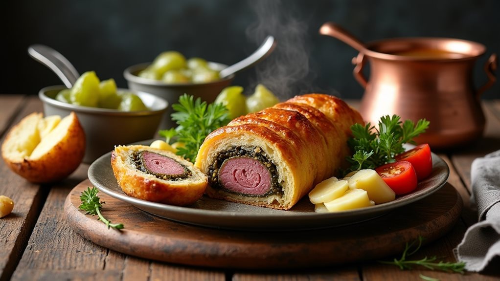 welsh barley bread and lamb