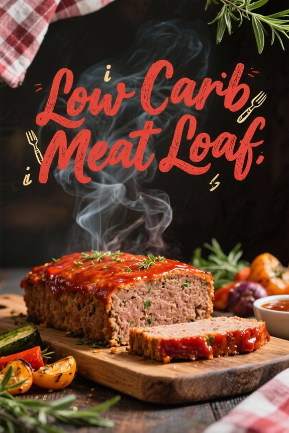 zesty low carb turkey meatloaf