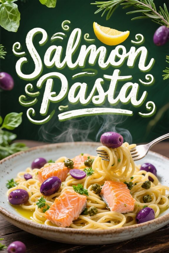 zesty mediterranean salmon dish
