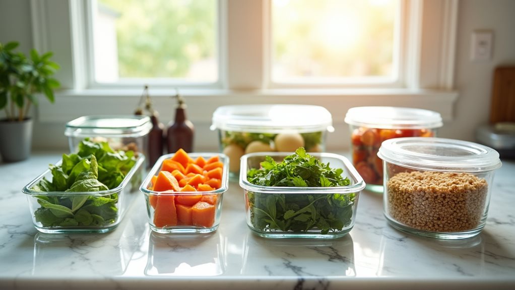 top glass storage picks