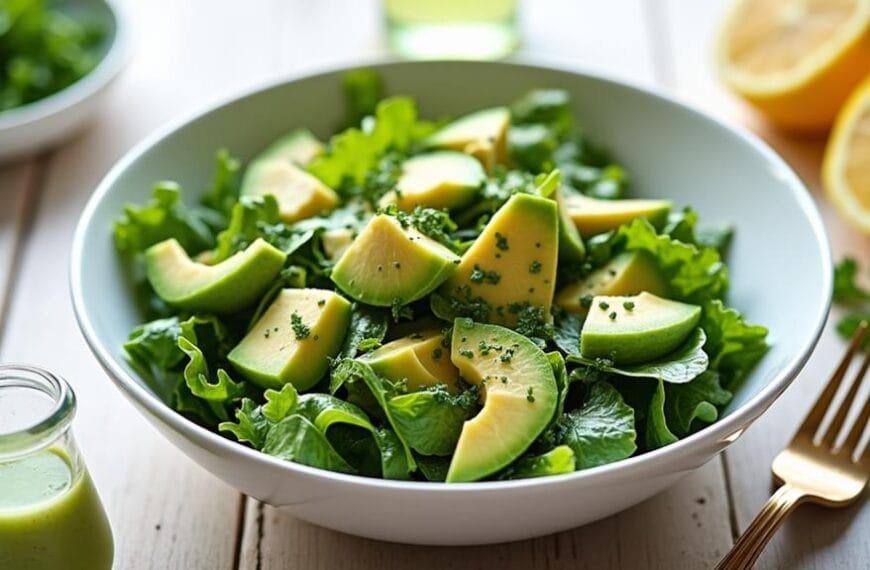avocado green goddess salad